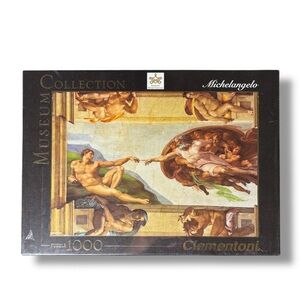 CLEMENTONI Vatican Michelangelo The Creation of Adam 1000 Piece Jigsaw Puzzle